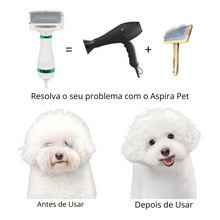 Carregar imagem no visualizador da galeria, Secador Pet 3 em 1: Secagem, Escovação e Desembaraço Perfeito para Cães