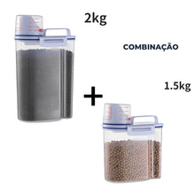 Carregar imagem no visualizador da galeria, Kit Dosador e Armazenador de ração pet - Compre 1 e Leve 2