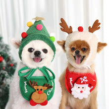 Carregar imagem no visualizador da galeria, Bandana &/ou Gorro Fofo de Natal | Para Cachorro