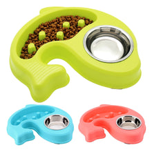 Carregar imagem no visualizador da galeria, Comedouro Lento com Bebedouro Fish