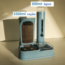 Carregar imagem no visualizador da galeria, Comedouro e Dispensador de Água Anti-molhamento Fogui com Dispenser