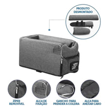 Carregar imagem no visualizador da galeria, Assento Cadeirinha para Transporte de Cães em Carros - BagSeat