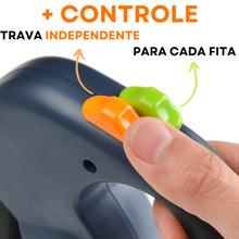 Carregar imagem no visualizador da galeria, Coleira DuoPet Retrátil e Rotativa
