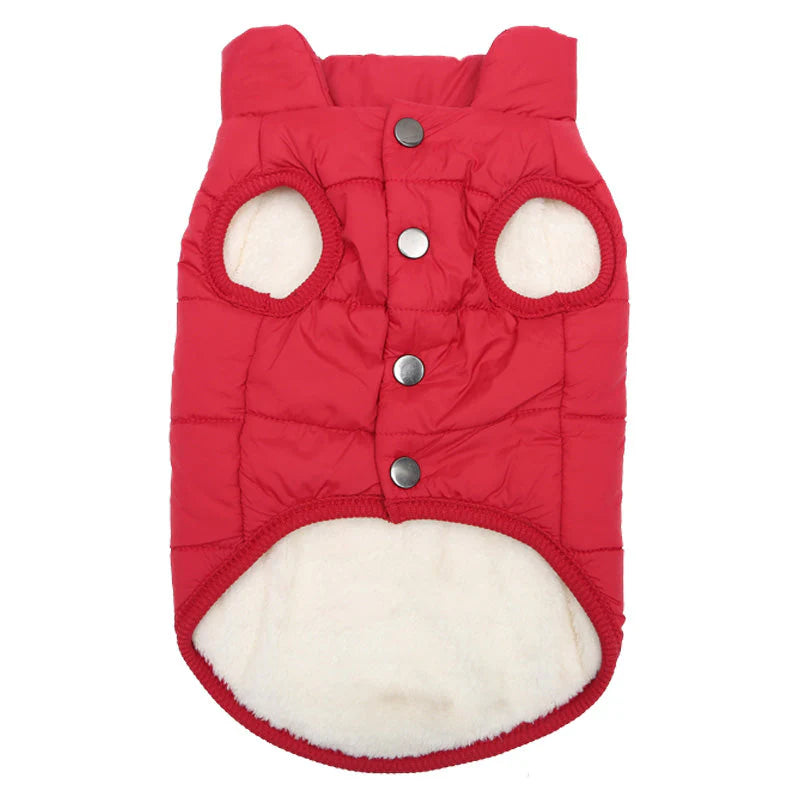 Colete de Frio Pet Sport - Vermelho