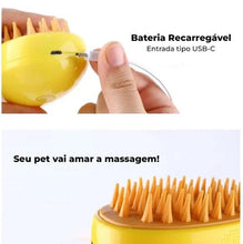 Carregar imagem no visualizador da galeria, Escova Removedora de Pelos à Vapor - Pet Hair Cleaner
