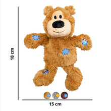 Carregar imagem no visualizador da galeria, Brinquedo Pelúcia Kong Wild Bear - Urso de Pelúcia com corda Indestrutível
