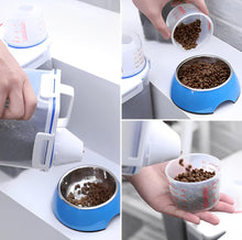 Carregar imagem no visualizador da galeria, Kit Dosador e Armazenador de ração pet - Compre 1 e Leve 2
