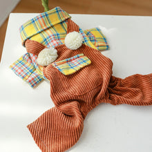 Carregar imagem no visualizador da galeria, Macacão Xadrez com Suspensório Country Style
