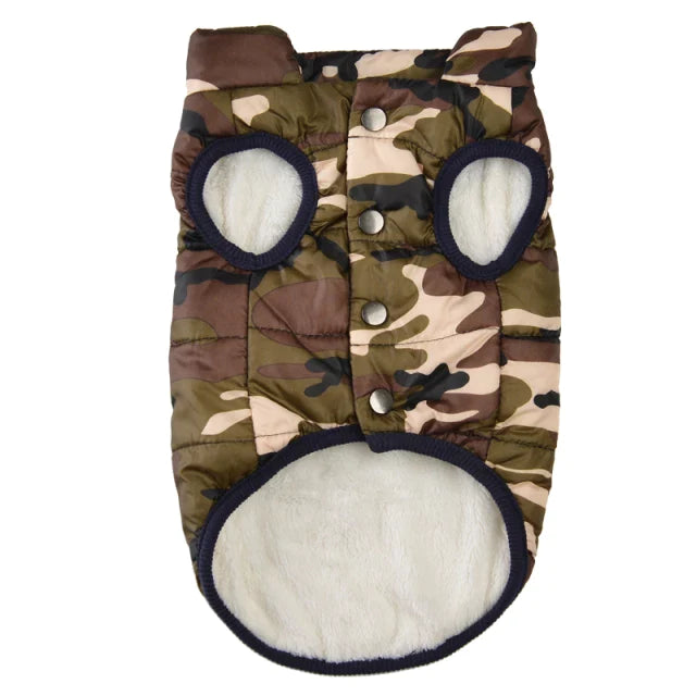 Colete Pet Winter para Cachorro e Gato - Aquecimento e Conforto no Inverno